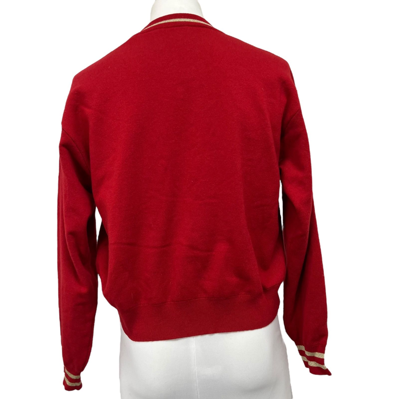 D&G DOLCE & GABBANA 赤いタートルネックニットセーター D&G DOLCE & GABBANA 赤いタートルネックニットセーター
