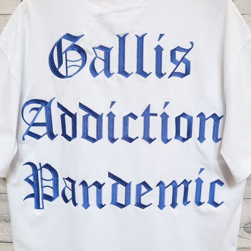 新品 メンズ GALLIS ADDICTION ガリス アディクション 半袖 Tシャツ