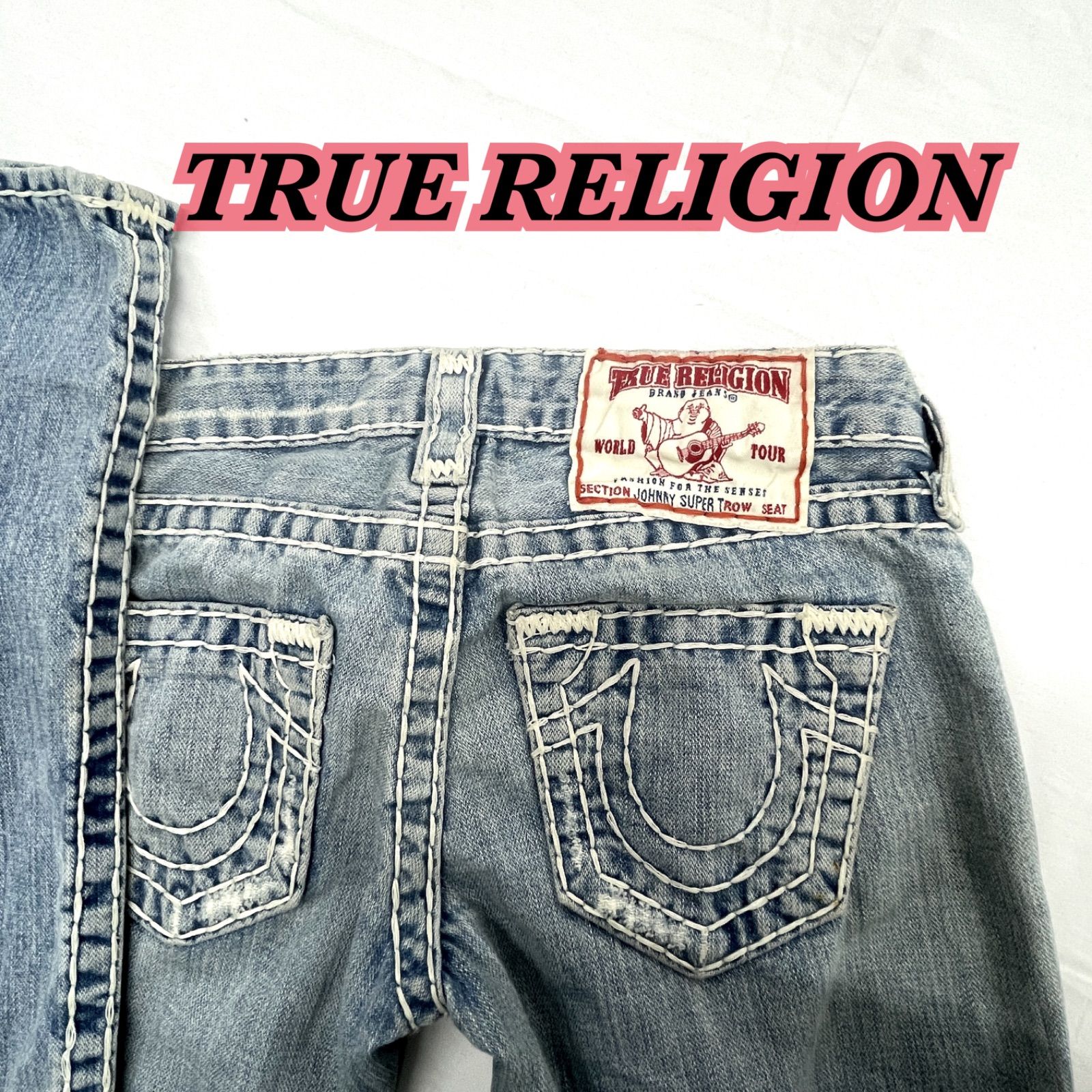 TRUE RELIGIONジーンズ デニム レディースパンスト ズボン - ﾘﾕｰｽｼｮｯﾌﾟ