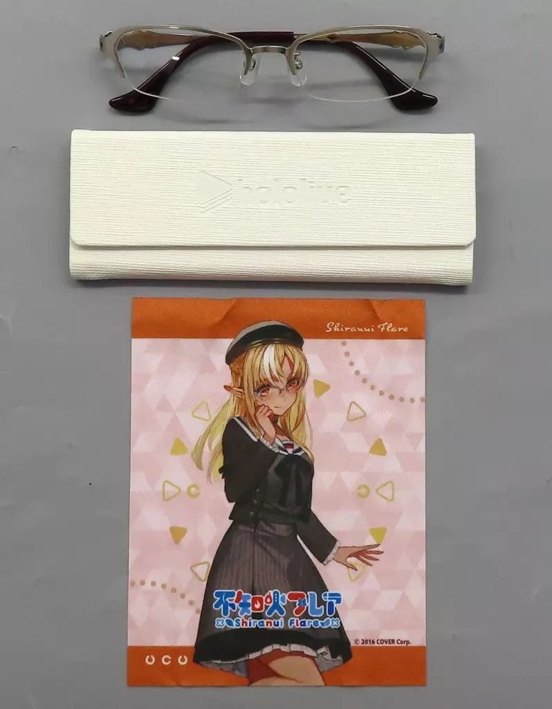 アクセサリー 非金属 レンズ度なし 不知火フ モデル メガネ バーチャルYouTuber ホロライブ×執事眼鏡eyemirror