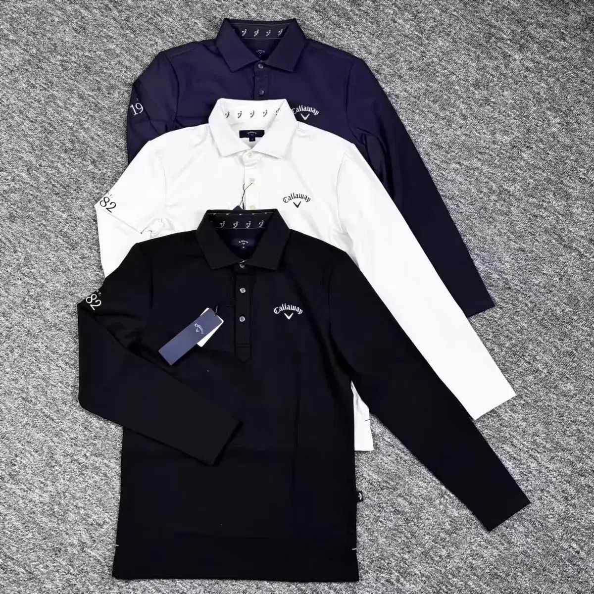 キャロウェイ メンズ ゴルフウェア 長袖 KARA Tシャツ 3COLOR