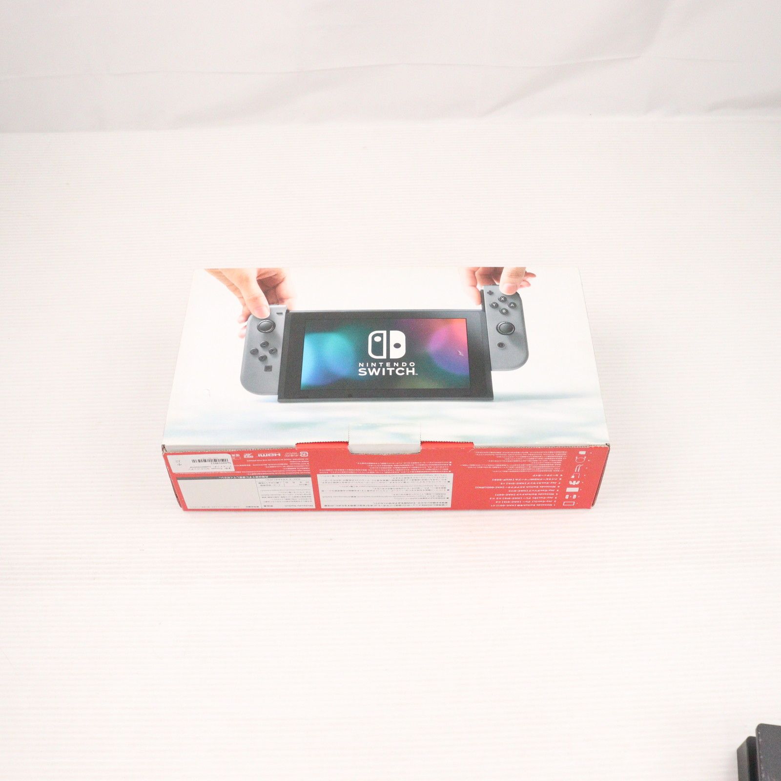 Nintendo Switch グレー ニンテンドースイッチ 本体 使用極少