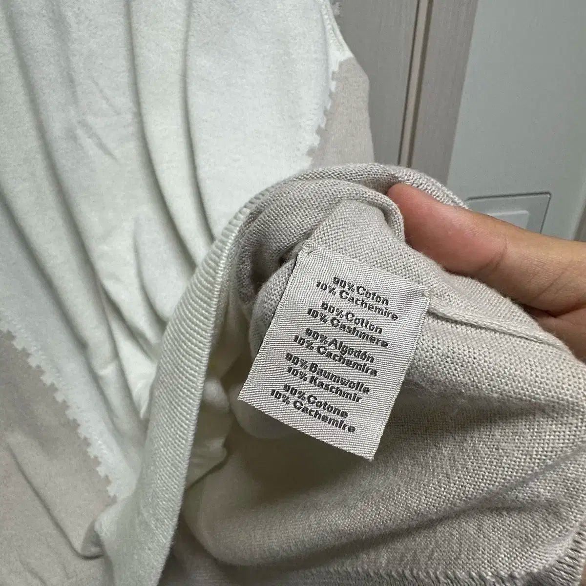 HERMES エルメス　　100%カシミヤ　　半袖　ニット　セーター　　38 Hermes(エルメス) カシミア ニット セーター 半袖 100 - メルカリ