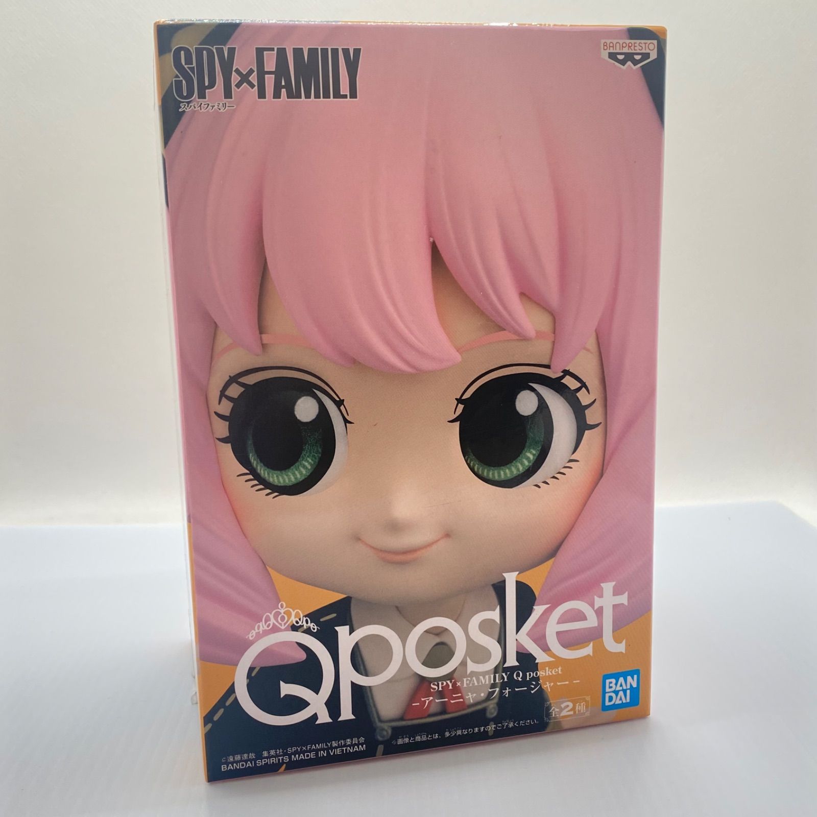 SPY×FAMILY Qposket アーニャ・フォージャー B フィギュア バンダイ 新品 Title SPY×FAMILY Qposket  Anya Forger Figure Bandai New - メルカリ