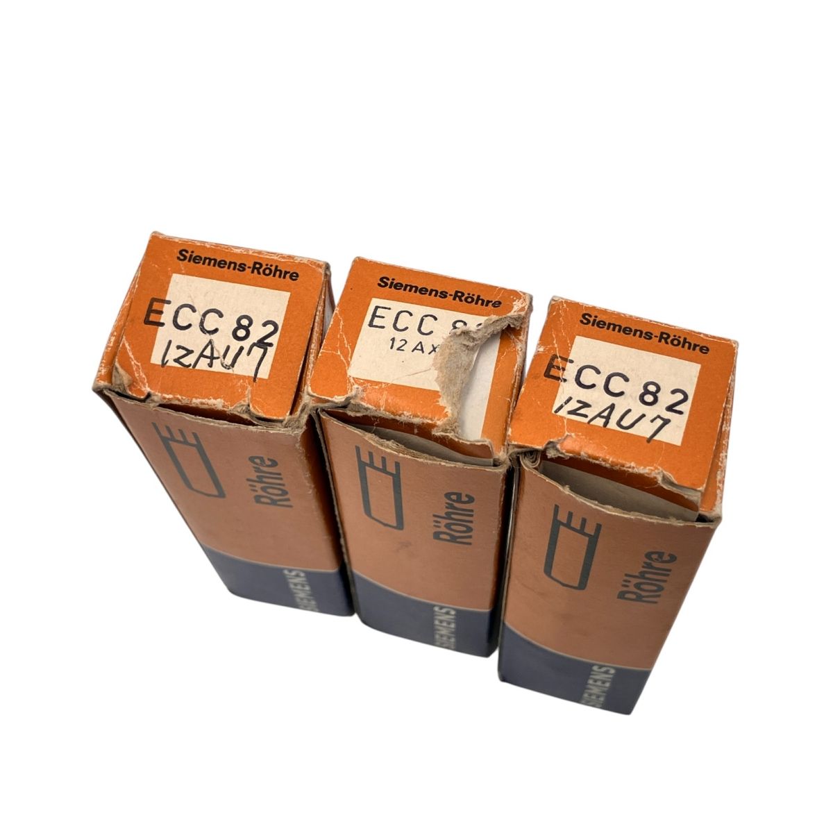 SIEMENS シーメンス ecc82 真空管 3本セット オーディオ 美品