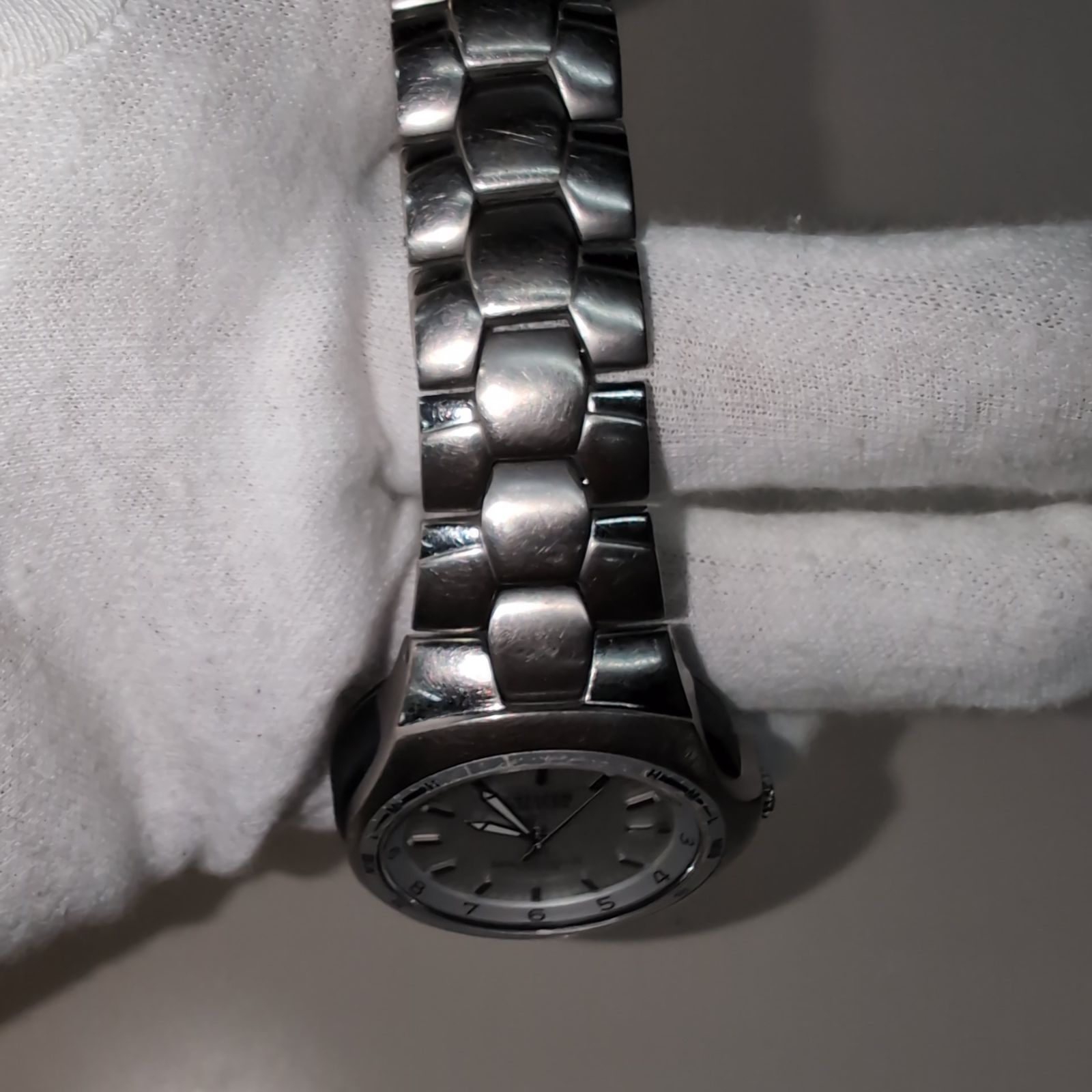 シチズン エコドライブ アテッサ　グレー メンズ腕時計 GI3【ジャンク品】CITIZEN シチズン Eco-Drive エコドライブ