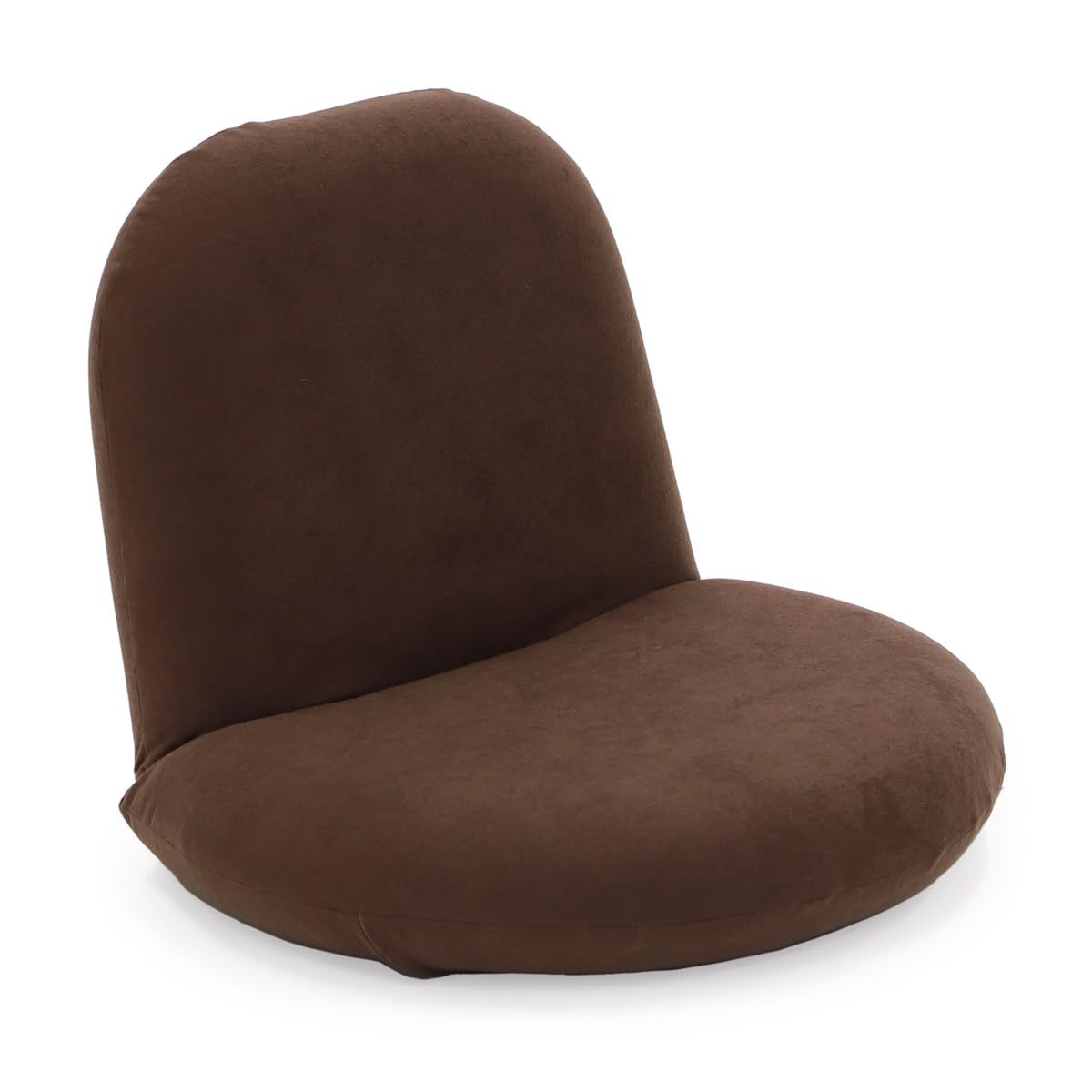 [座椅子専科] プチ座椅子３《ＹＧ１２》 (ブラウン) 日本製 背部リクライニング コンパクト リラックス