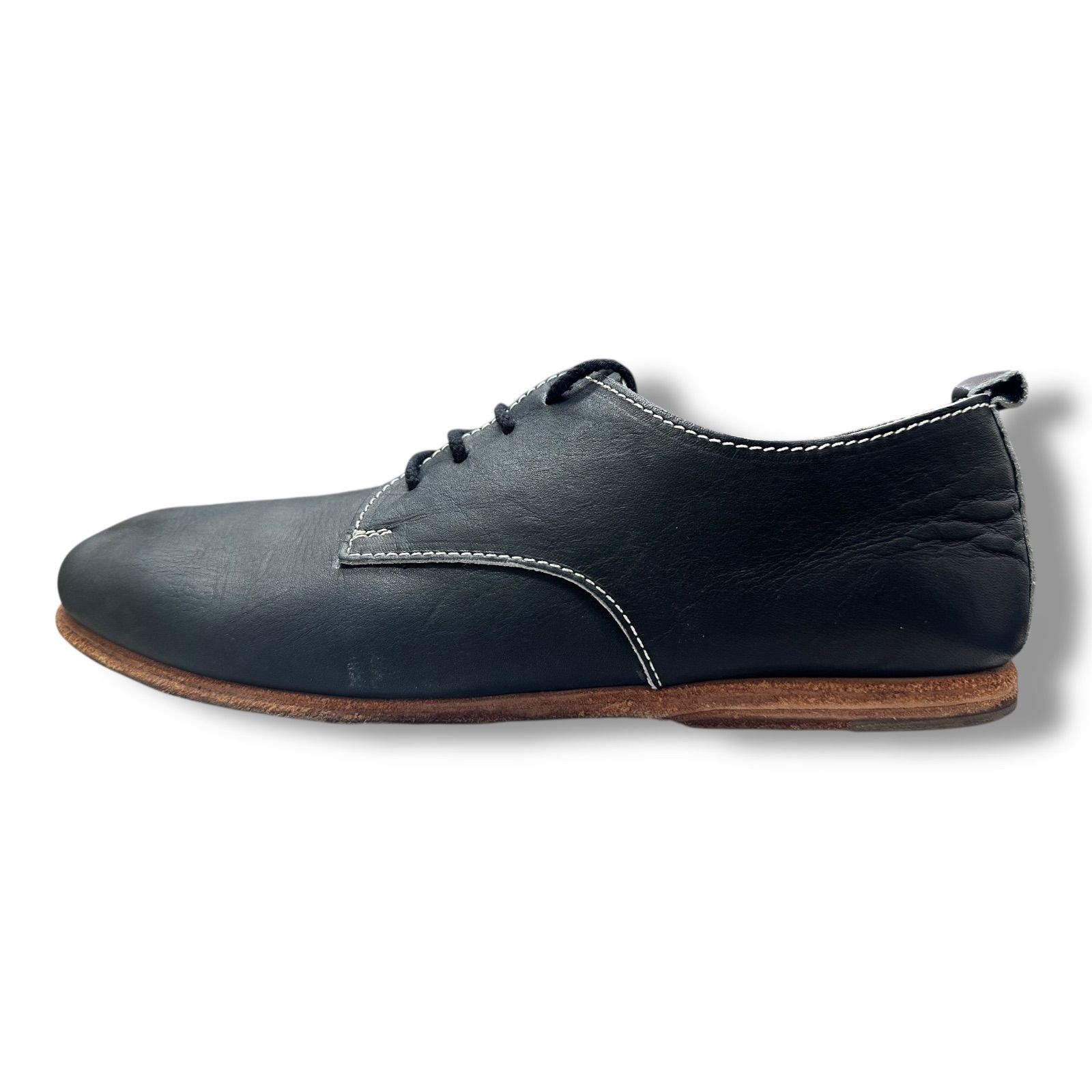 COMME des GARCONS HOMME レザー シューズ 短靴 コムデギャルソンオム