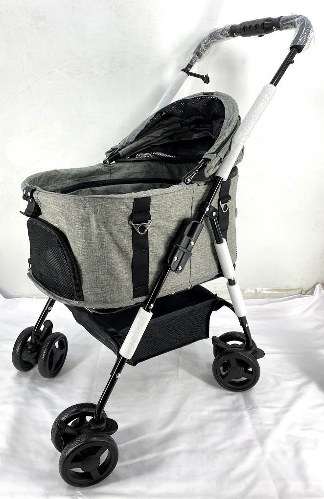 美品】 Aikenn分離式 ペットカート SP02FHQ グレー K0621 0709ML003