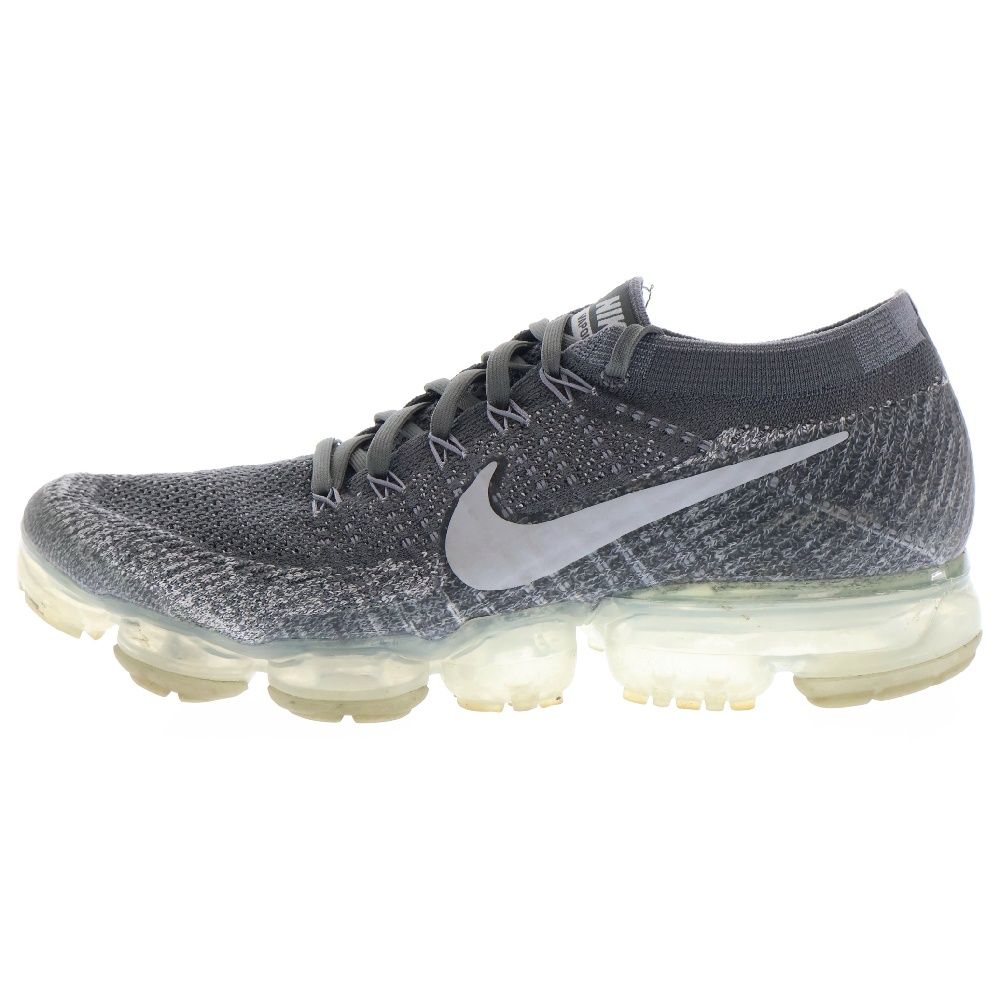 NIKE (ナイキ) AIR VAPORMAX FLYKNIT ASPHALT エアヴェイパーマックス フライニット ローカットスニーカー US9.5/27.5cm グレー 849558-002