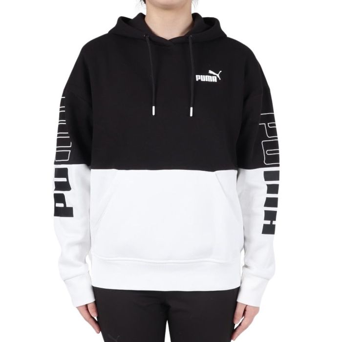 【新品・5営業日で発送】PUMA プーマ PUMA_POWER_カラーブロック_フー (678408) 色 : PUMA_BLACK サイズ : S 