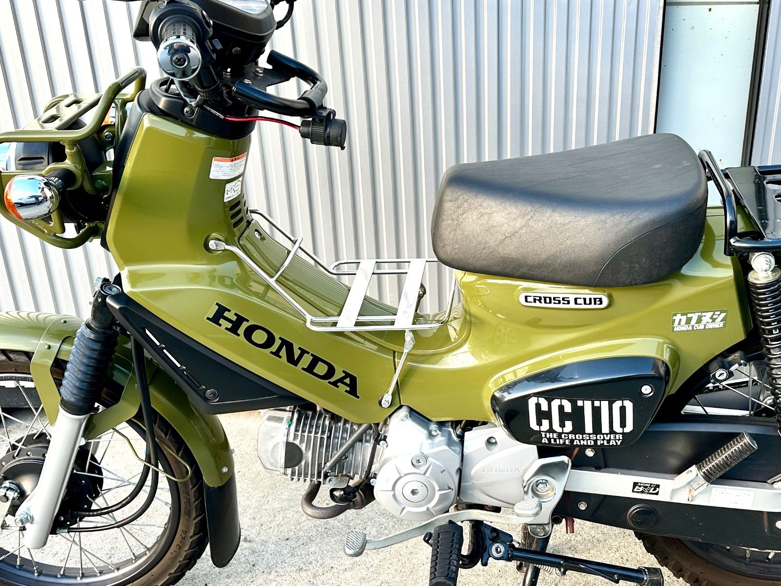 HONDA スーパーカブ 50 110 PROクロスカブ ベトナム 弁当キャリア ステンレス製 - メルカリ