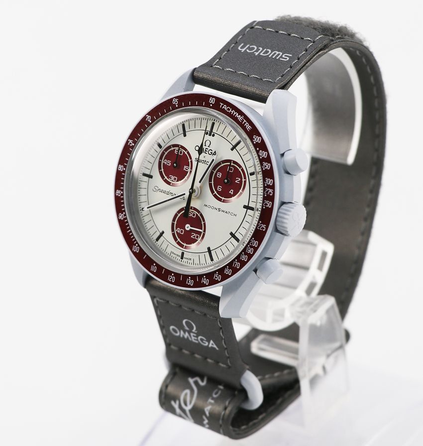 中古】オメガ x スウォッチ スピードマスター SO33M101 メンズ 時計