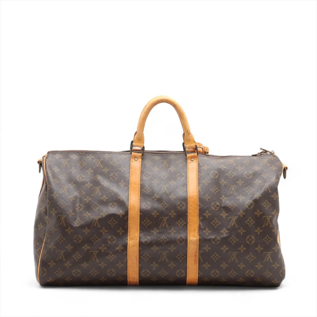 ルイヴィトン モノグラム キーポル バンドリエール55 M41414 2WAY ボストン バッグ 斜め掛け 出張 旅行 メンズ MMM CT51-3