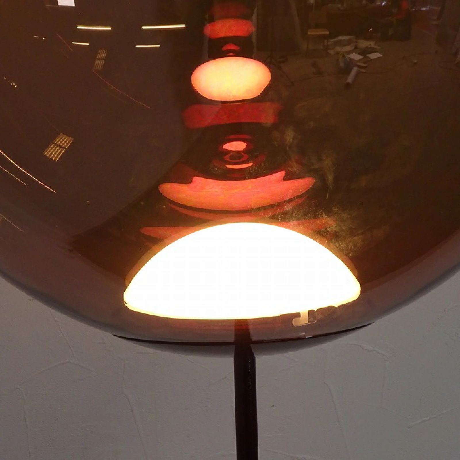 トムディクソン　Globe Floor 50 Cone Globe Cone Floor Lamp in Silver by Tom Dixon – Vertigo Home