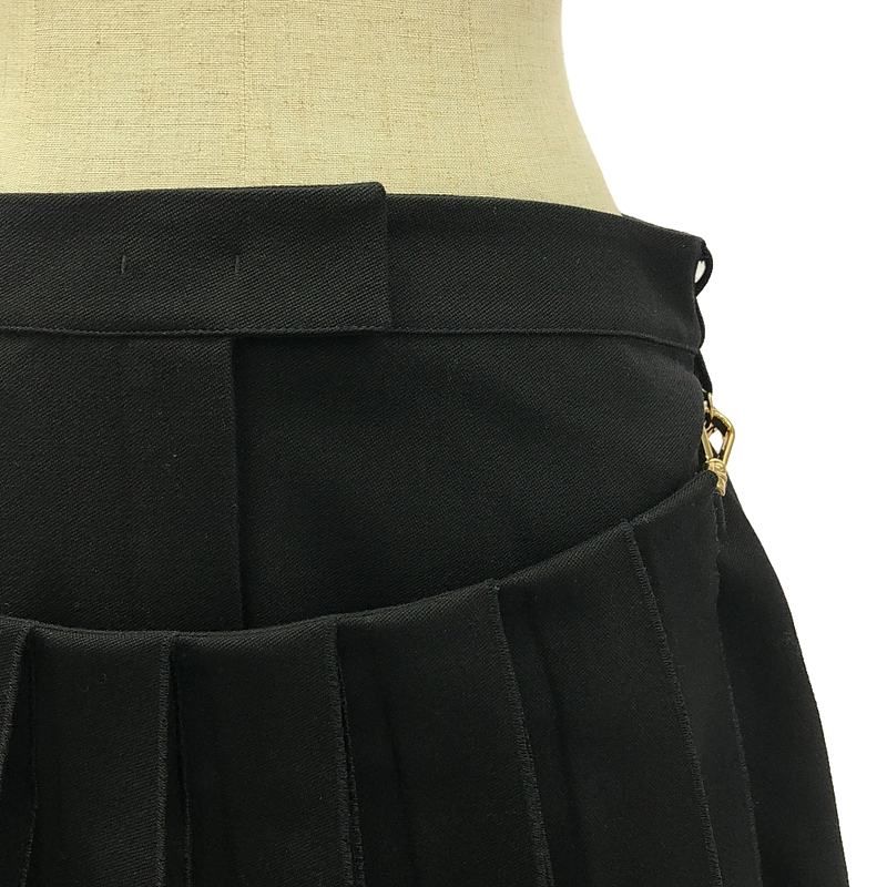 新品】 FENDI / フェンディ | Duchesse skirt with pleated panel
