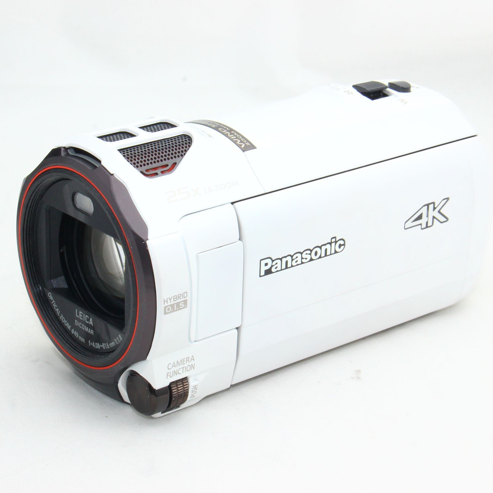 パナソニック 4K ビデオカメラ VZX990M 64GB あとから補正 ホワイト HC-VZX990M-W パナソニック 4K ビデオカメラ VZX990M 64GB あとから補正 ホワイト HC