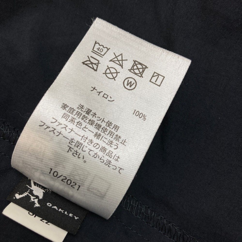 サイズ：2XL OAKLEY オークリー  ジップジャケット  ブラック系 [240101418416] ゴルフウェア メンズ ストスト サイズ：2XL OAKLEY オークリー ジップジャケット ブラック系