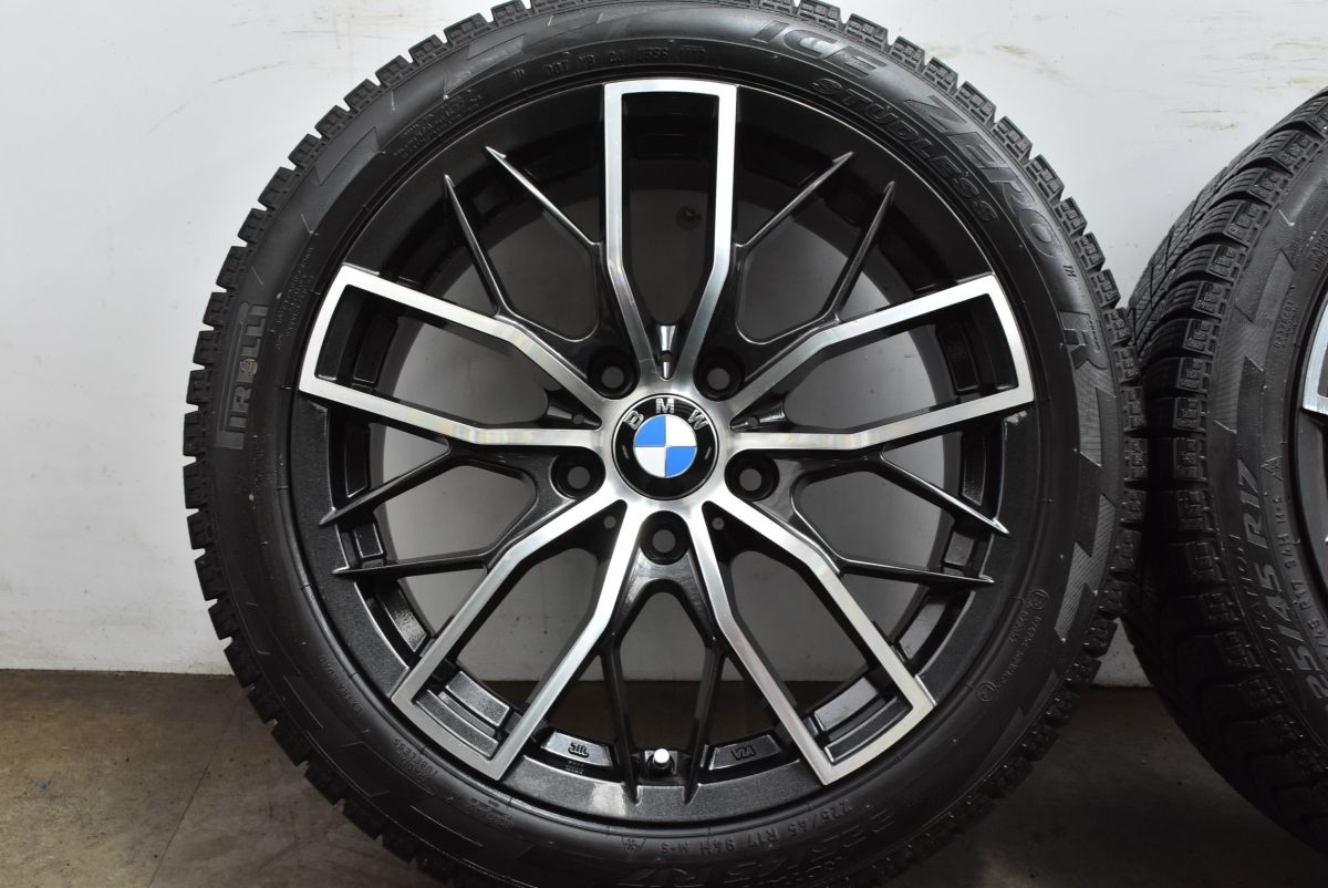 交換用に ユーロバーン 17in 7.5J 47 PCD120 ピレリ アイスゼロ 225 45R17 BMW 1シリーズ 2シリーズ ホイールのみ販売 FFCRYSTALESIA_COM