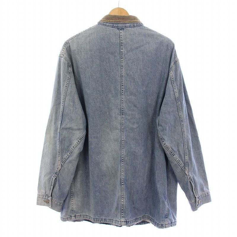 RRL デニム カバーオール 三つ星　Lサイズ 超レアバージョン】RRL デニムカバーオール 三つ星 Lサイズ 超