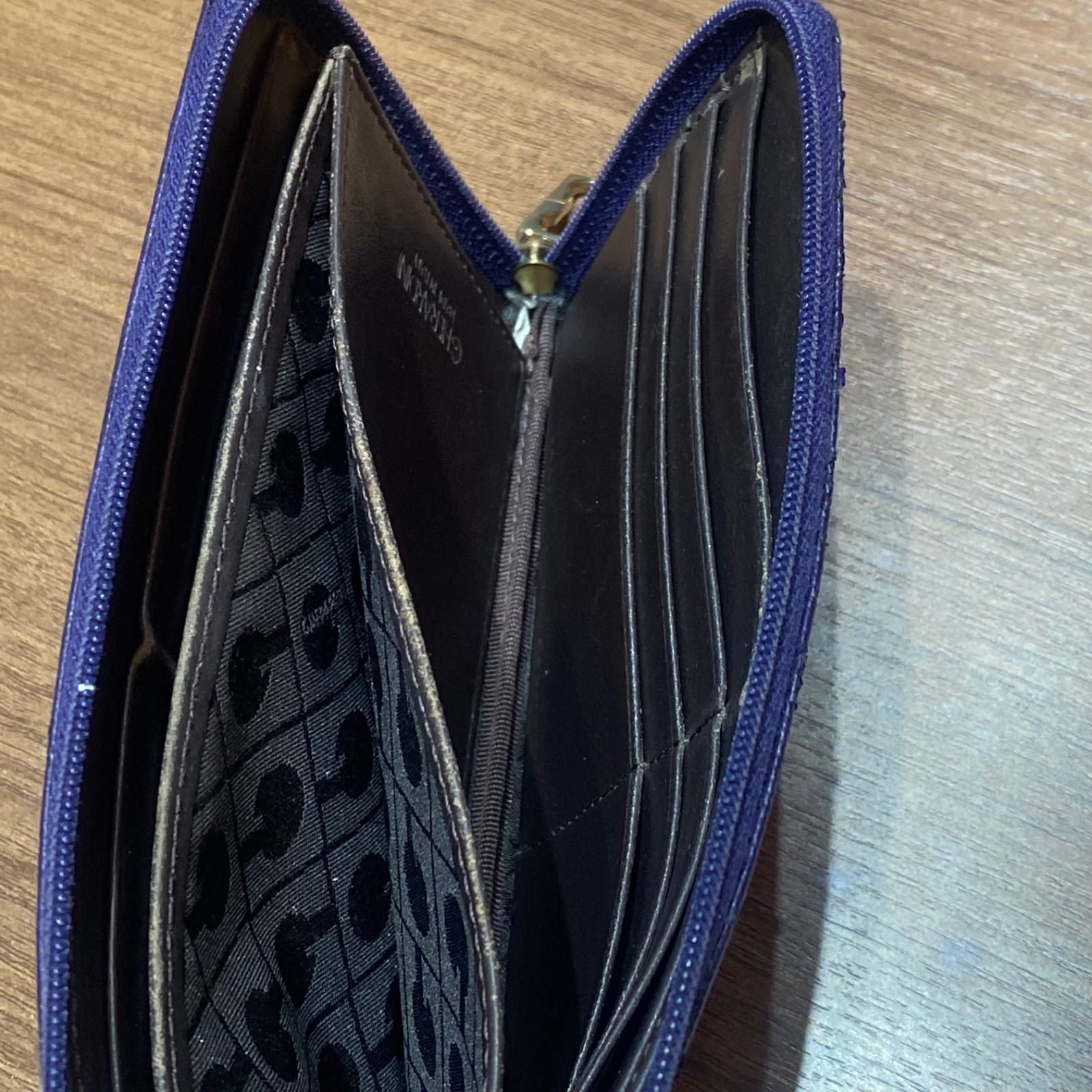 GHERARDINI ゲラルディーニ 長財布 レディース パープル - メルカリ