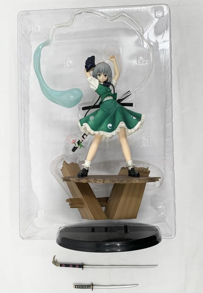 【中古】訳有 グリフォンエンタープライズ 東方Project 1/7 半人半霊の庭師 魂魄妖夢 －六道剣ver.－[17]