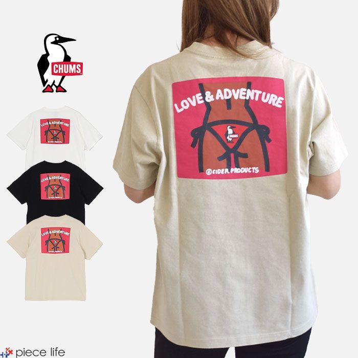 2025春夏新作】CHUMS チャムス Tシャツ 半袖 半袖Tシャツ かせき