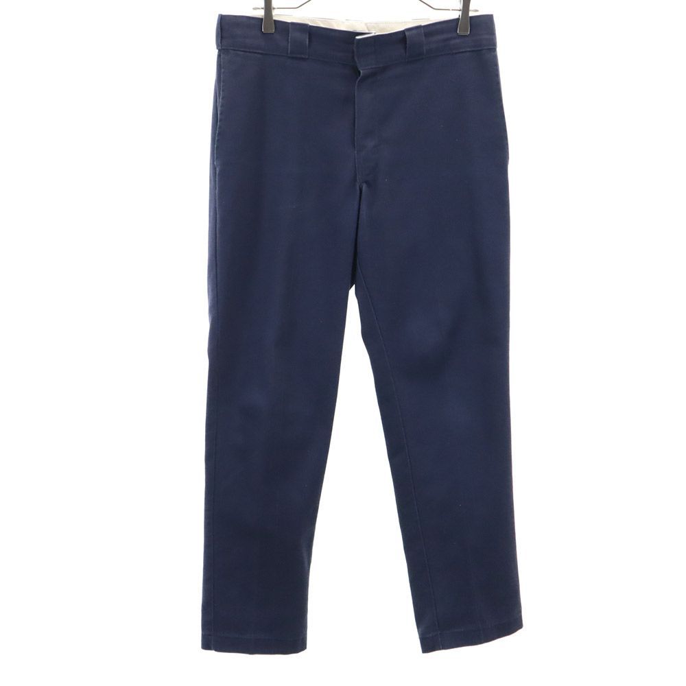 ディッキーズ ワークパンツ W33 ネイビー Dickies メンズ