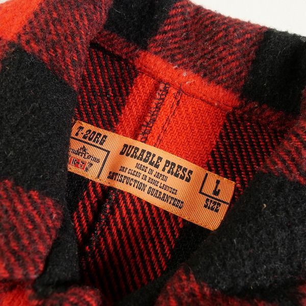 『TEN BUFFALO JKT RED M』 Size【L】 TENDERLOIN テンダーロイン T-BUFFALO JKT RED/BLACK