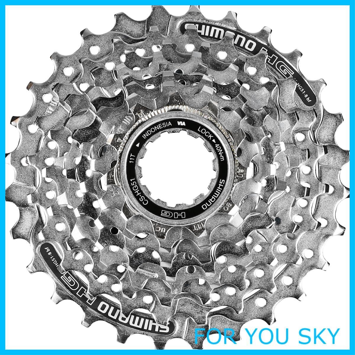 【人気商品】シマノ SHIMANO CS-HG51 カセットスプロケット 8スピード