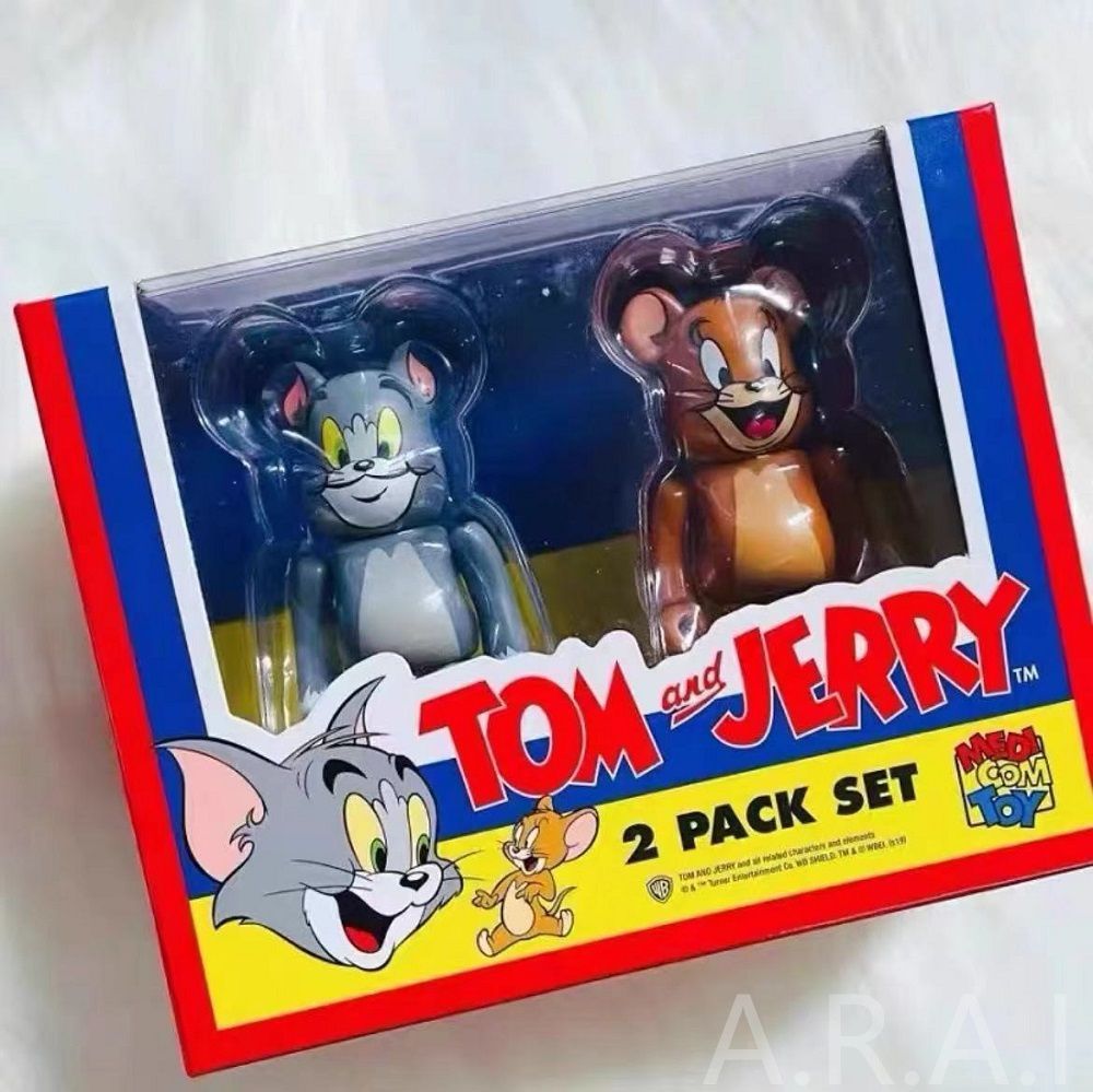 【新品未使用】【割引価格】【数量限定】ベアブリック BE@RBRICK TOM AND JERRY 100% 7センチ トム ジェリー