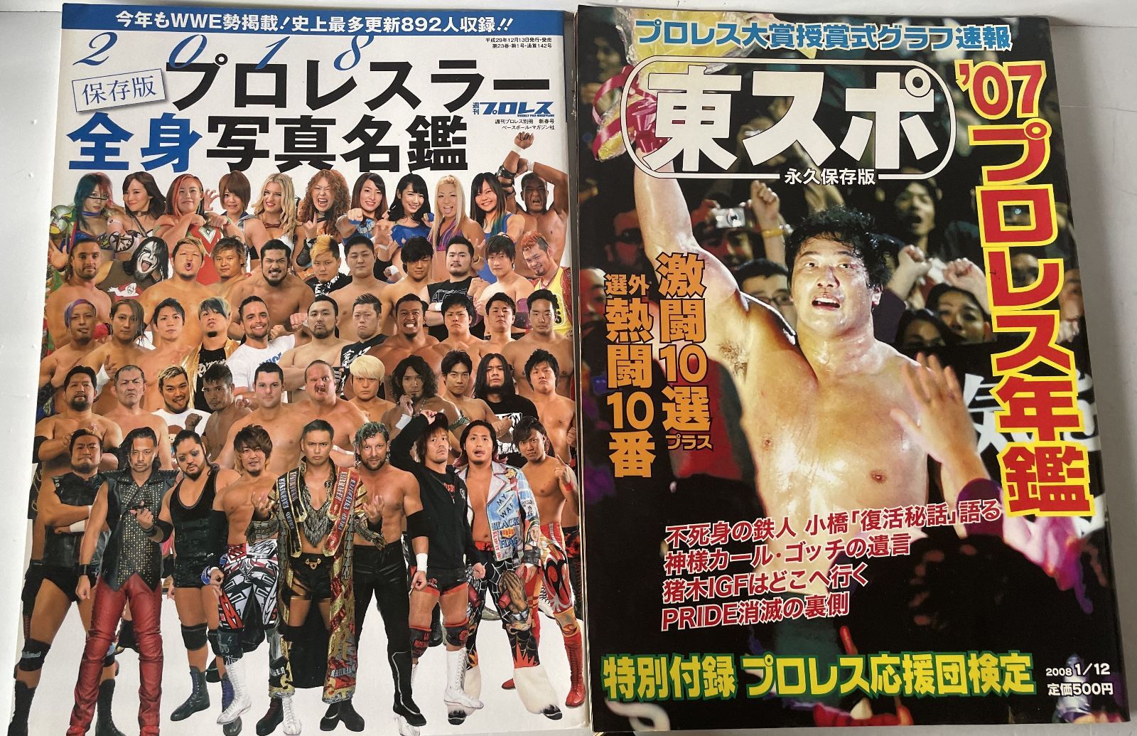 プロレス関係雑誌 24冊セット 週刊プロレス・語れ！WWE・ゴング・格闘技通信・G SPIRITS　Archives・97プロレス年鑑・ケトル・東スポ・Sports Graphic Number・ケ―フェイ・マーシャルアーツ・月刊ビッグレスラー・ほか