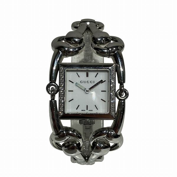 （新品）GUCCI レディース腕時 グッチ GUCCI シニョーリア 116.3 クォーツ スクエア 時計