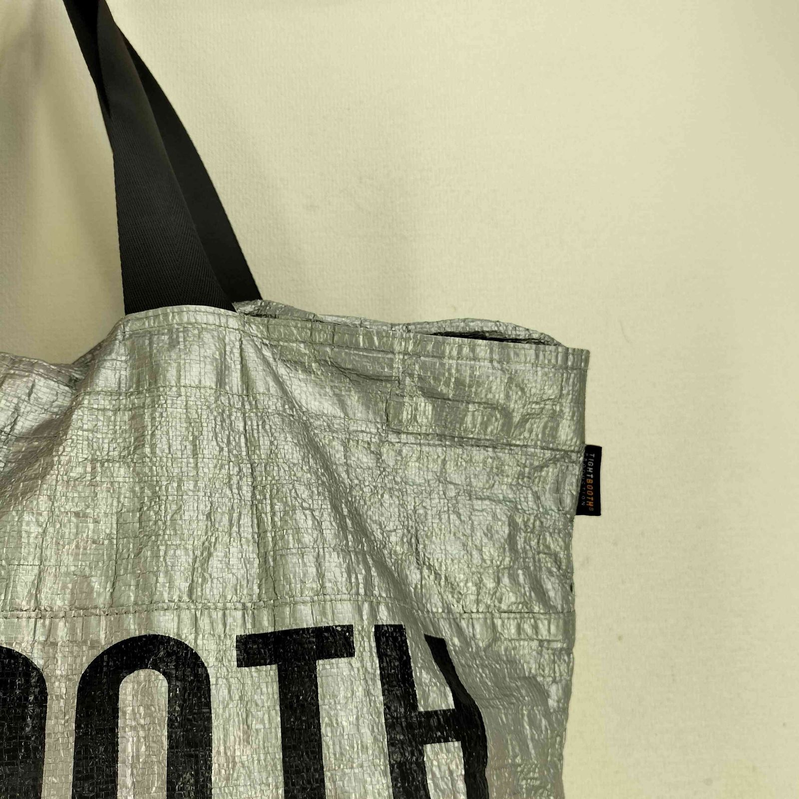 【美品】 TIGHTBOOTH トートバッグ 20%OFF】TIGHTBOOTH/BIG TOTE BAG（Black）［ビッグトートバッグ