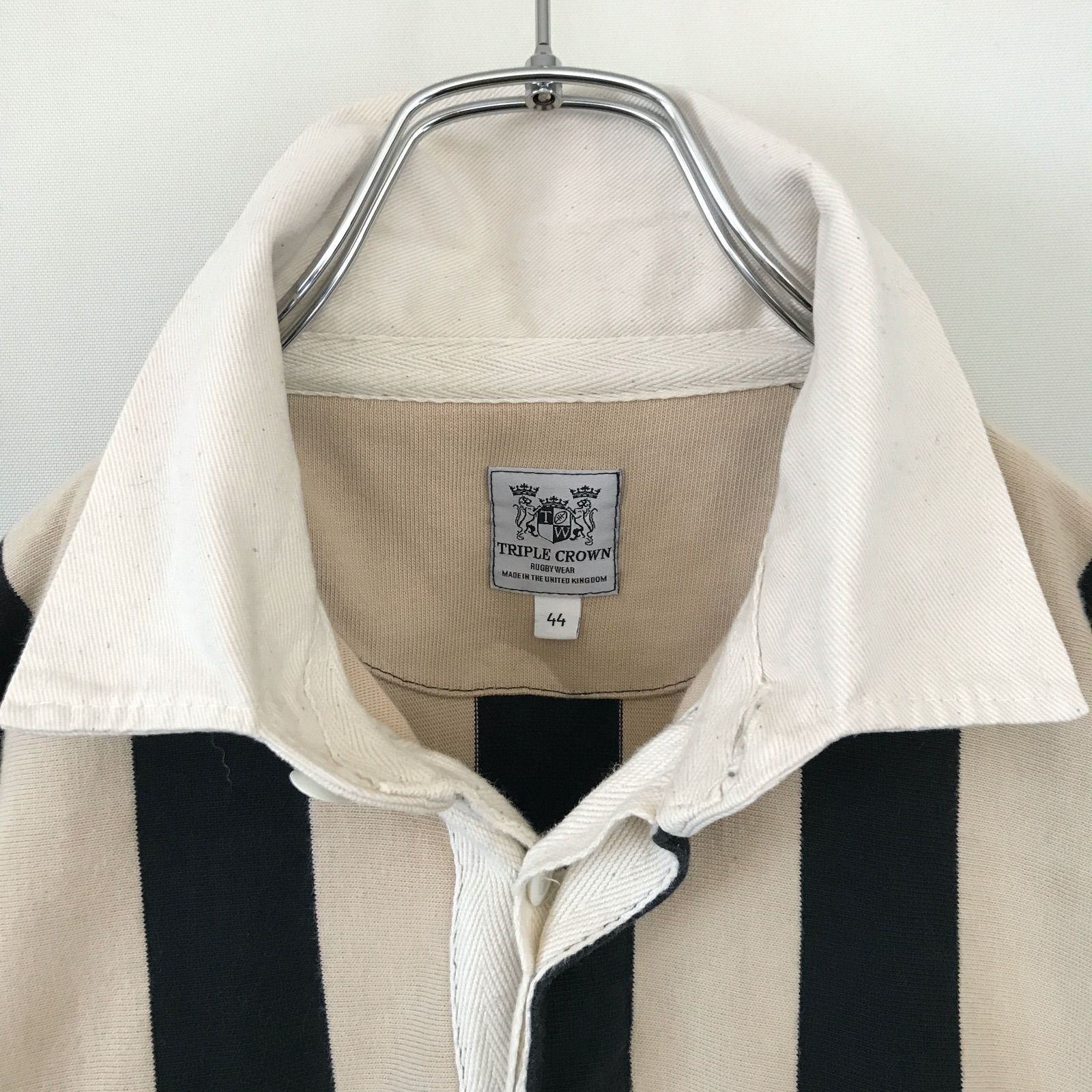 Triple Crown ラガーシャツ サイズ44 トリプルクラウン イギリス製 Triple Crown ラガーシャツ サイズ44 トリプルクラウン イギリス製