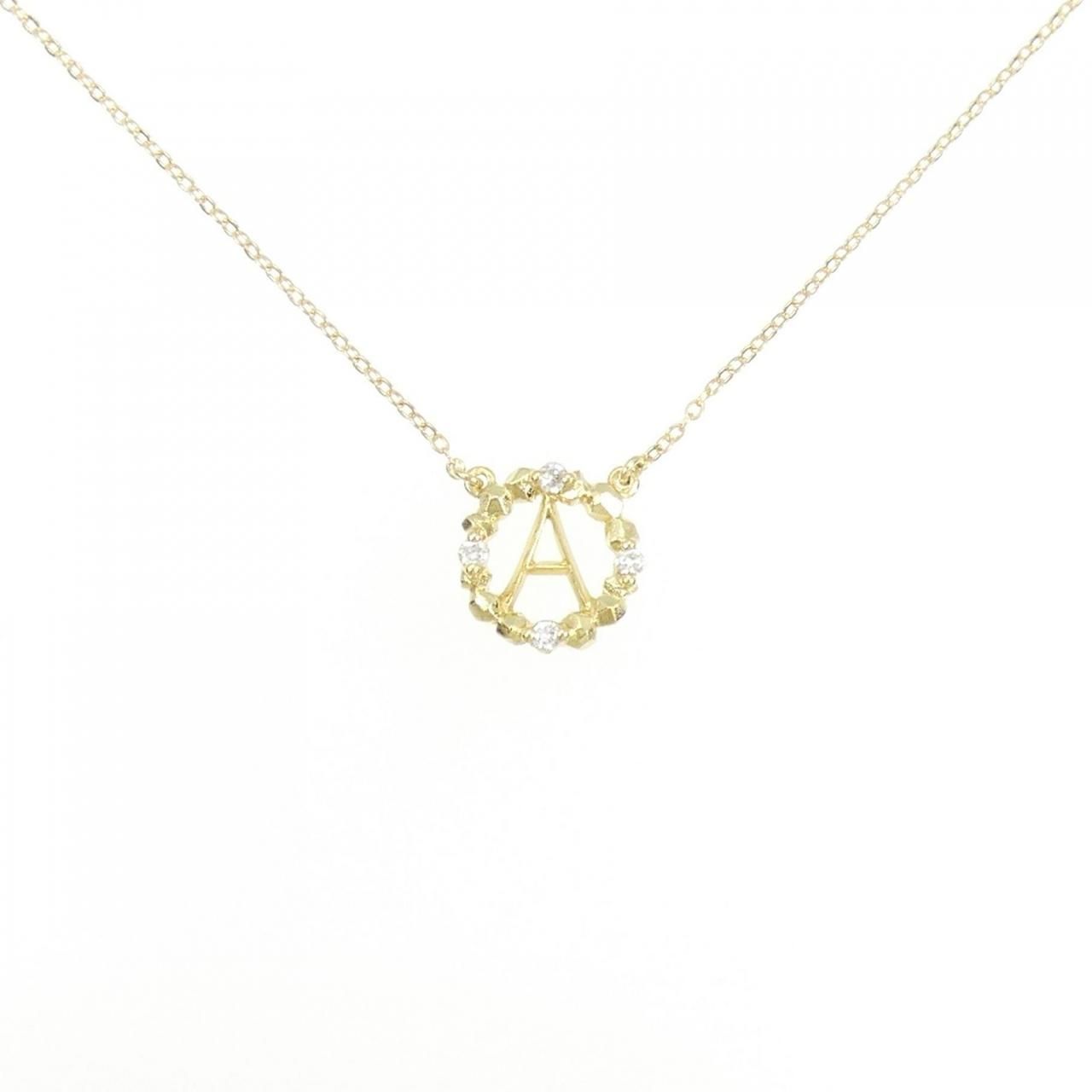 アーカー ストーンレメディ イニシャル ネックレス 0.03CT - メルカリ