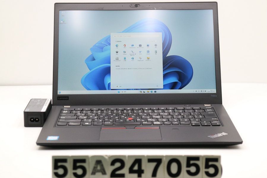 Lenovo ThinkPad T480s Core i5 8250U 1.6GHz/16GB/256GB(SSD)/14W/FHD(1920x1080)/Win11 【55A247055】