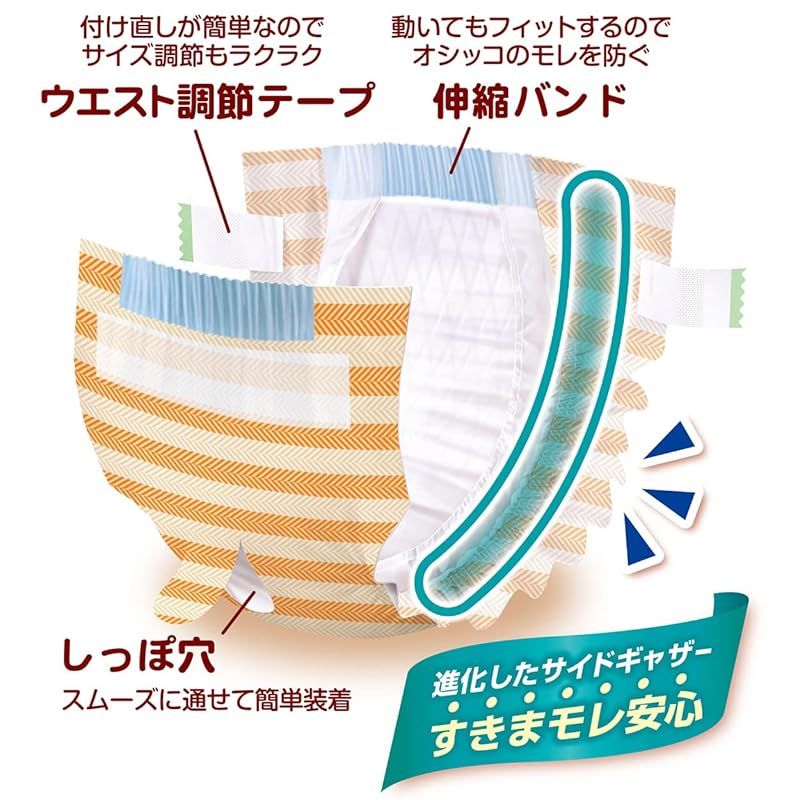 介護から生まれた紙おむつ 4L