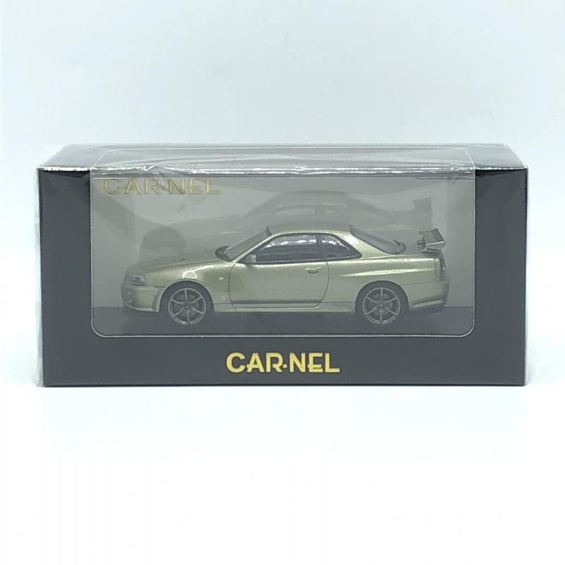 中古】S)CARNEL 1/43 日産 スカイライン GT-R VspecII Nur (BNR34