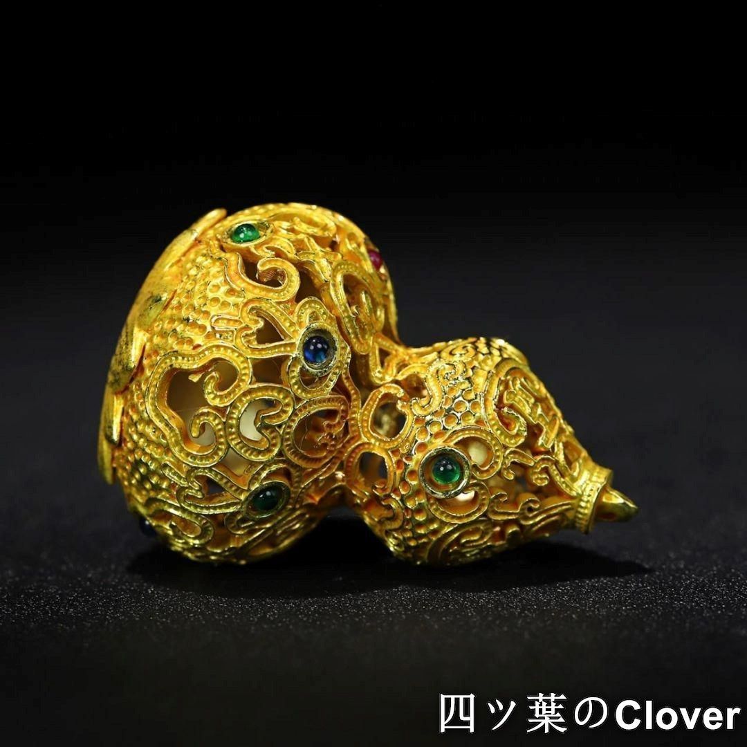 銅 細工 金瓢?福禄 開運 風水 招財 置物 - メルカリ