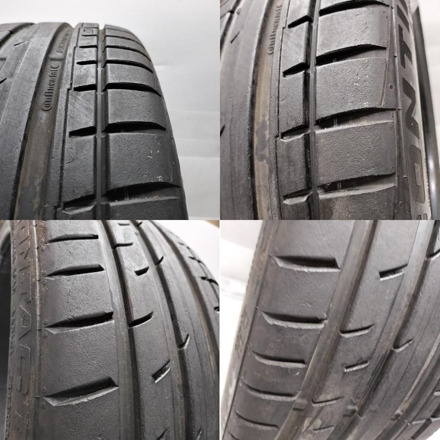 ◆個人宅への配送不可◆ ノーマル 1本 245 35ZR21 コンチネンタル EXTREME CONTACT DWS TUNED 13年製 85