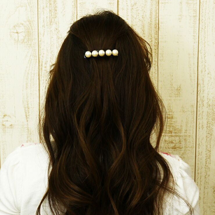 AA6-16919-05 ALEXANDRE DE PARIS アレクサンドル ドゥ パリ 6cm バレッタ DECORATOM_COM_BR