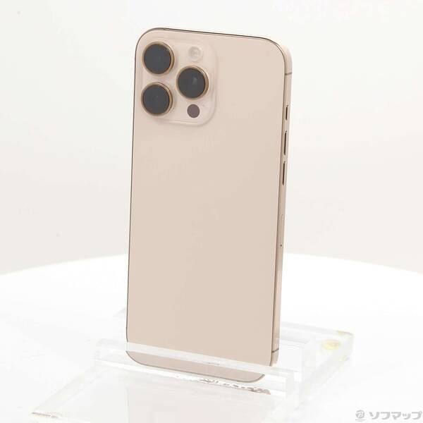 〔 品〕 iPhone16 Pro Max 256GB デザートチタニウム MYWJ3J A SIMフリー 344