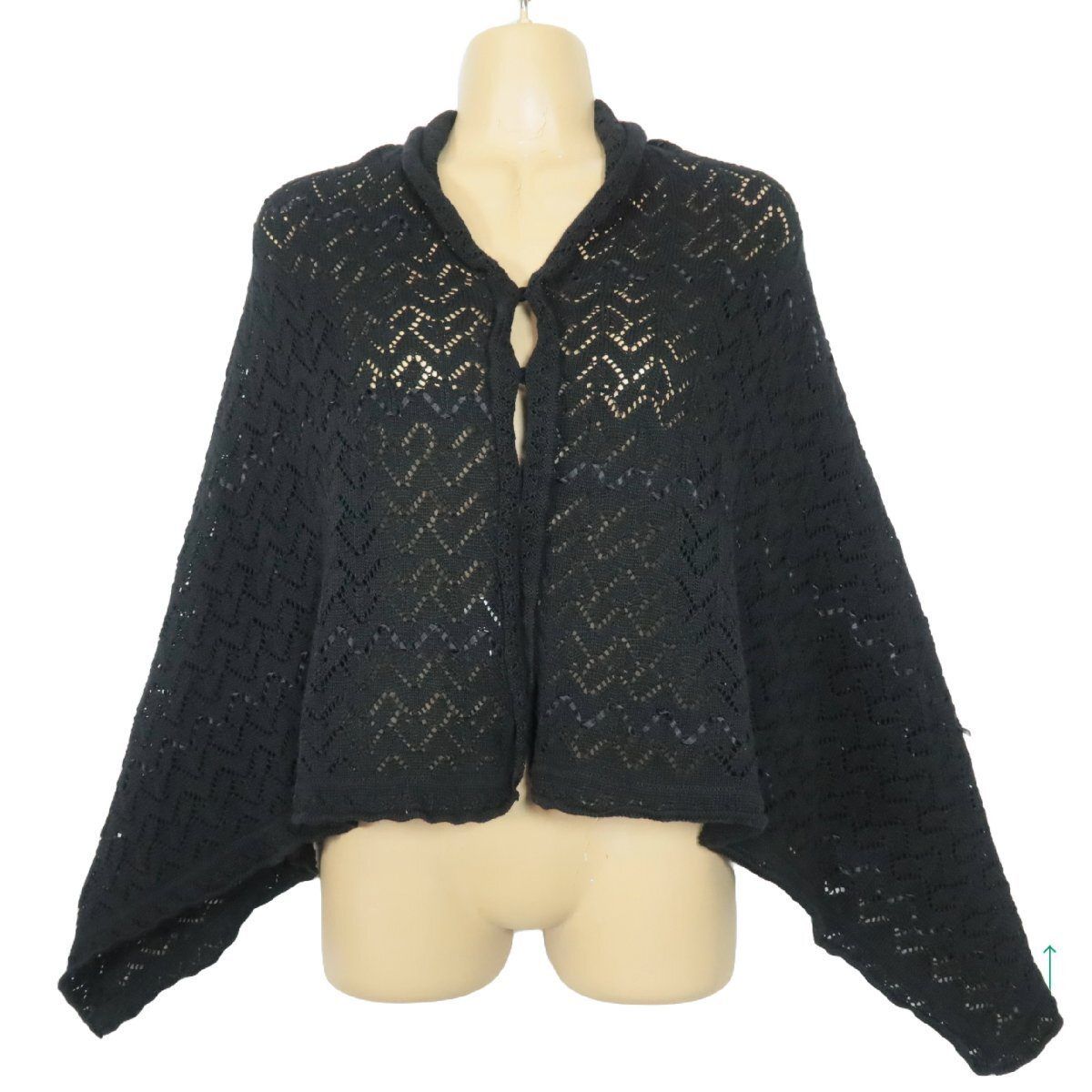 ピンクハウス　ニットケープ 美品】ピンクハウス☆大人可愛いニットのケープ ボレロ キュートな