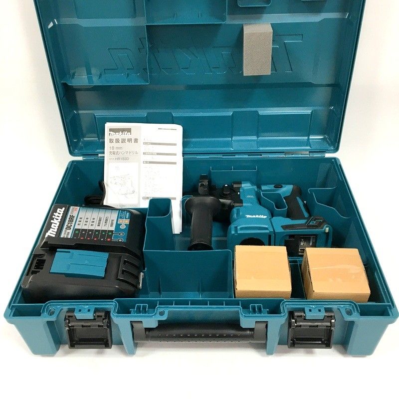 未使用 makita マキタ 18mm 充電式ハンマドリル HR183DRGX フル 未使用 makita マキタ 18mm 充電式ハンマドリル HR183DRGX フル
