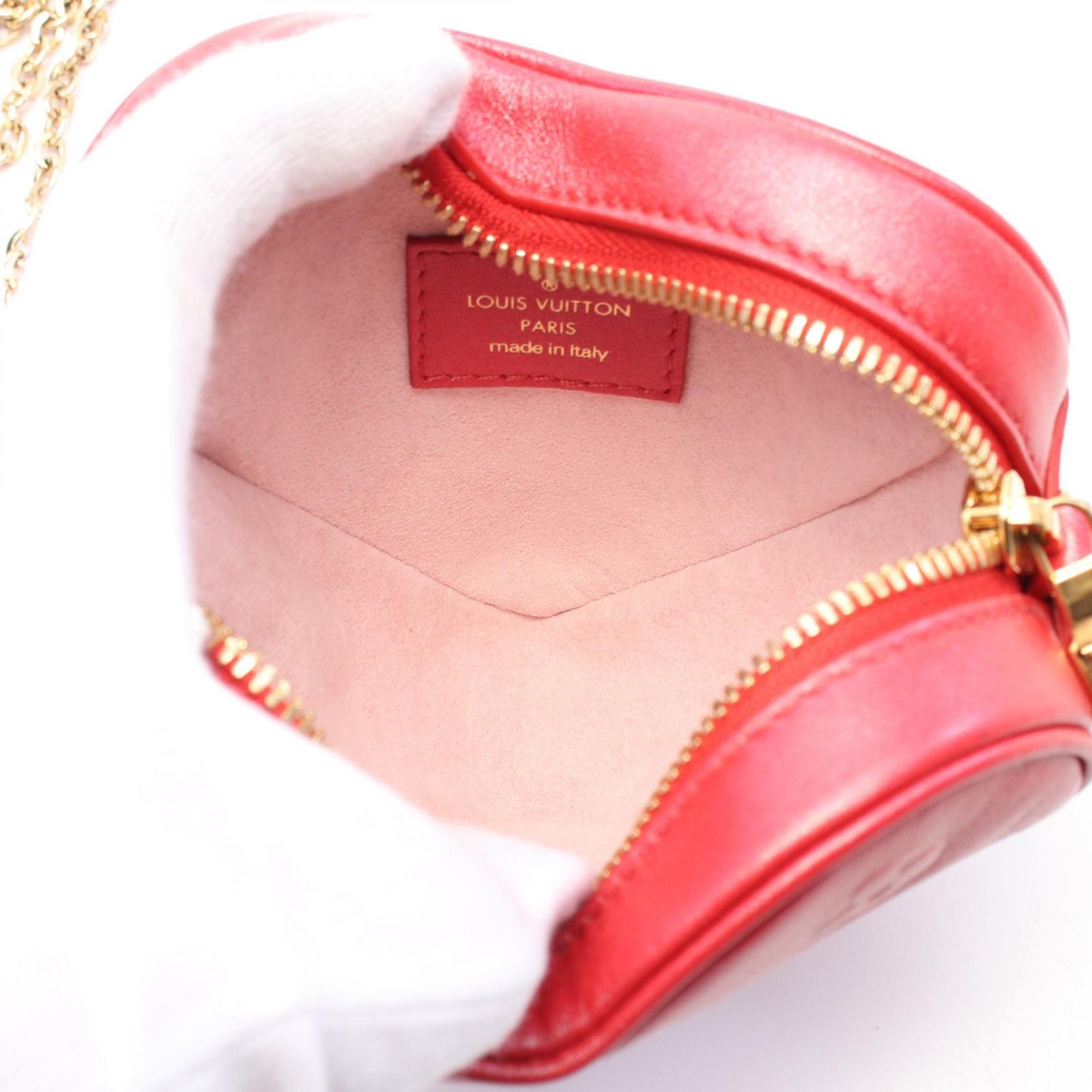 ルイ・ヴィトン LOUIS VUITTON ショルダーバッグ ハートオンチェーン  