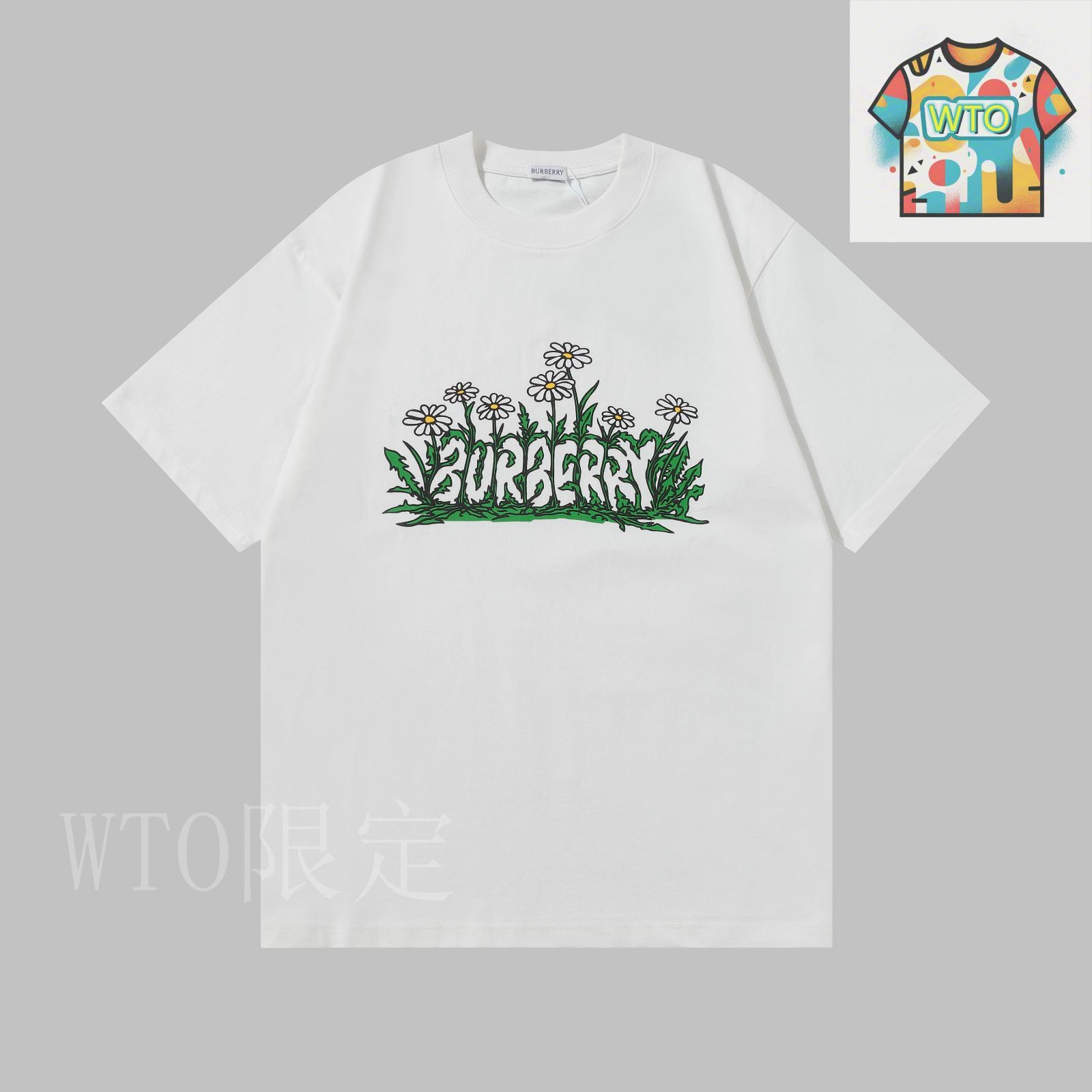 今日WTO】Burberry バーバリー 新款立体小花発泡 T-YK16 - メルカリ