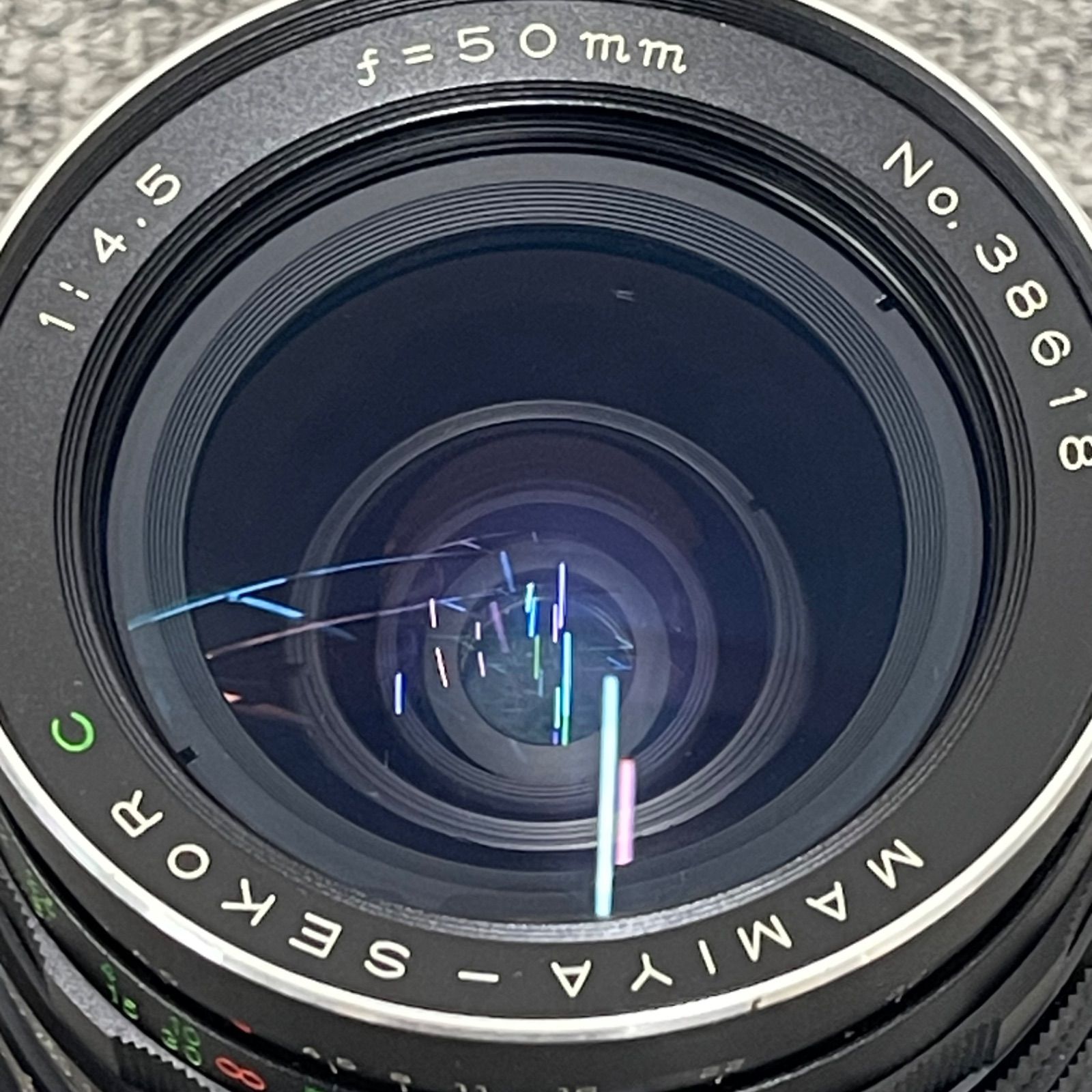 NPA】ジャンク Mamiya マミヤ SEKOR C 1:4.5 50mm ズームレンズ