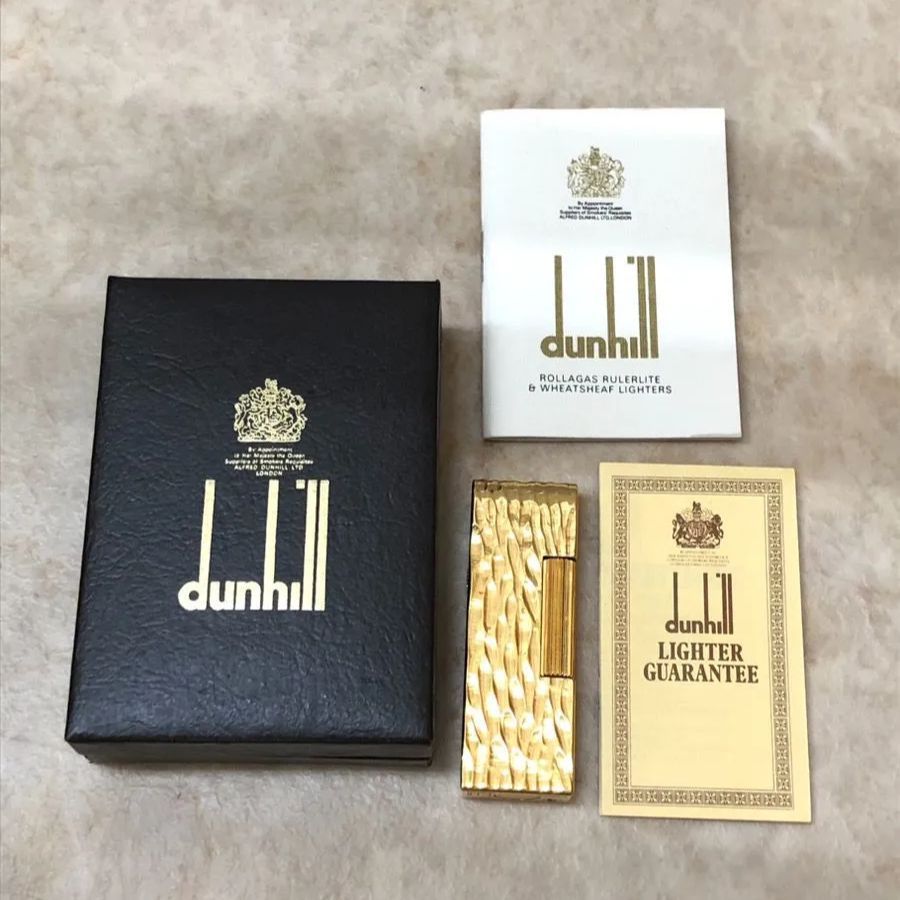 dunhill ダンヒル ガスライター 着火未確認 箱付き - メルカリ