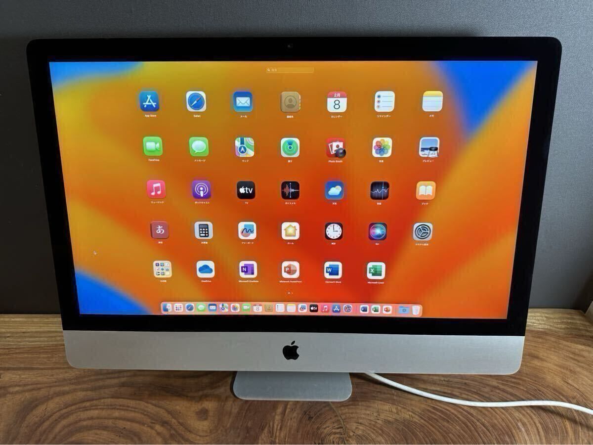 最上位超高速版 Apple iMac Retina 5K 27inch 2017|CPUi7 4.2GHZ|32GB|SSD1TB 2TBHDD|office2025|Windows11|特別オーダー仕様|CJ397